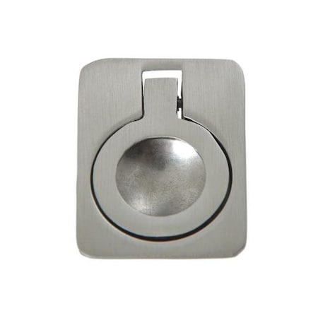 Utopia Alley Utopia Alley Kent Drop Ring Cabinet Pull  Brushed Nickel  1.6" HW299PLBN021